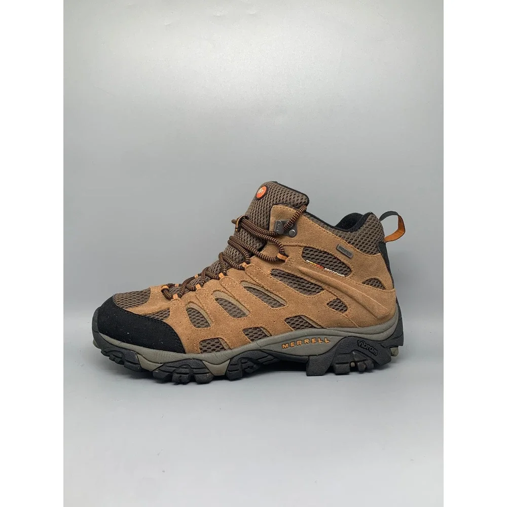 Merrell Moab 2 Mid Waterproof Earth Hiking Boots J88623W Men's Sz 10.5